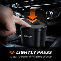2 Car Trash Cans, Trash Cup with 30 Additional Trash Bags