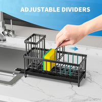 Black Sponge Holder for Kitchen Sink