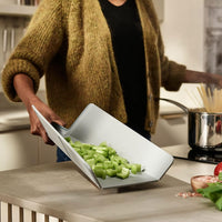 Chop2Pot plus Folding Cutting Board (Regular) - Pale Blue Medium