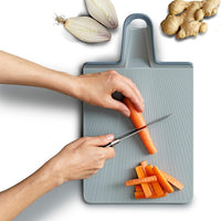 Chop2Pot plus Folding Cutting Board (Regular) - Pale Blue Medium