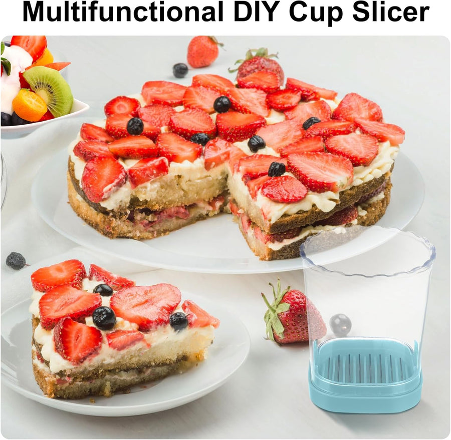 Multi-Purpose Slicer Cup – Fruit & Vegetable Cutter Tool