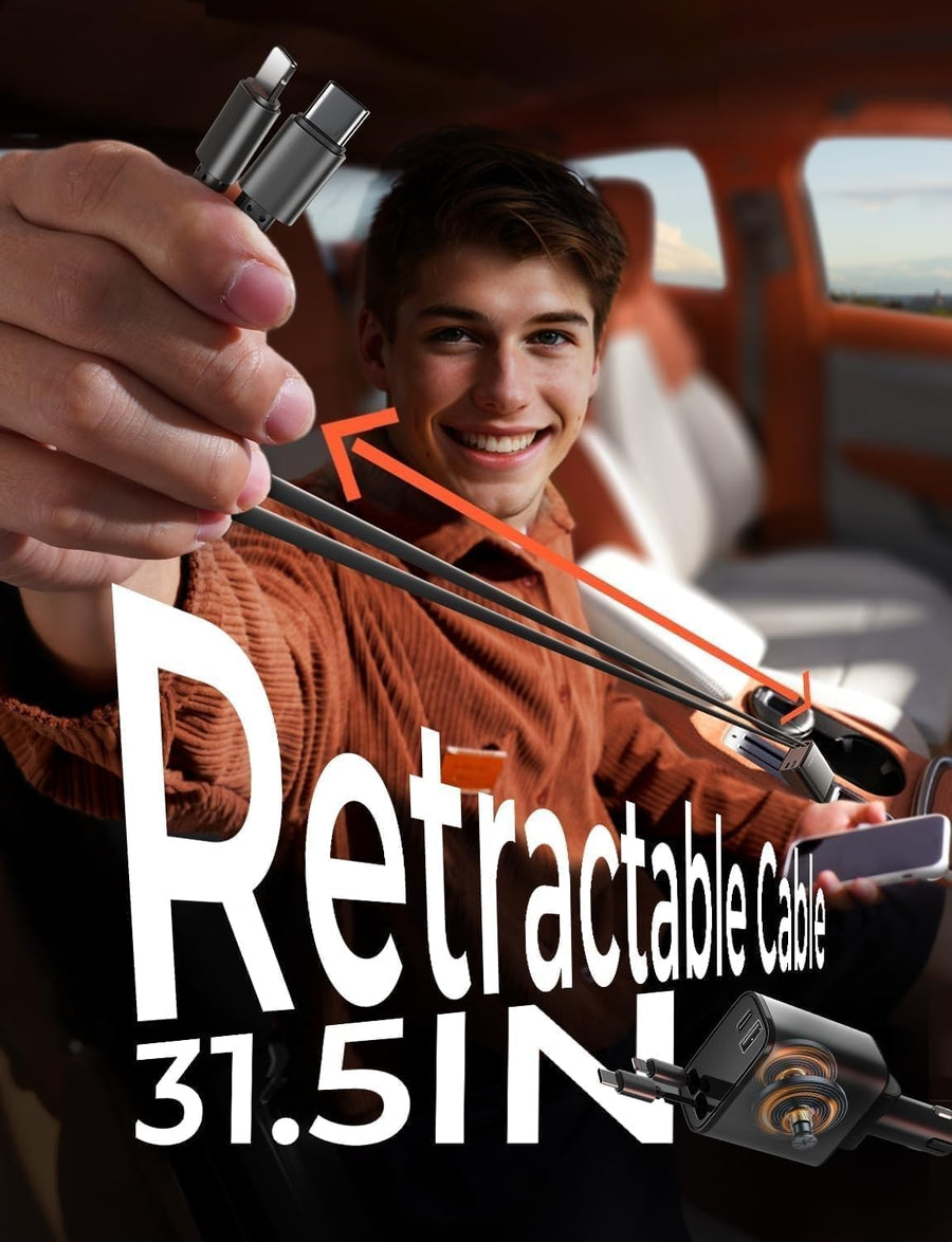 Retractable Car Charger