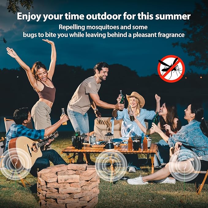 Mosquito Repellent Outdoor Patio 120 PCS Citronella Oil Mosquito Incense Sticks Natural Organic Mosquito Barrier Mosquito Repeller for Backyard Travel Camping Indoors Gnat Mosquito Control